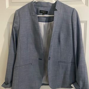 Talbots light blue suit blazer 10P